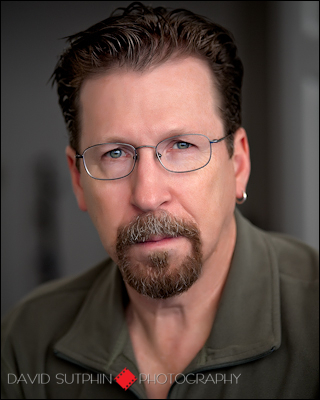 Natural light portrait - headshot photographer David Sutphin.