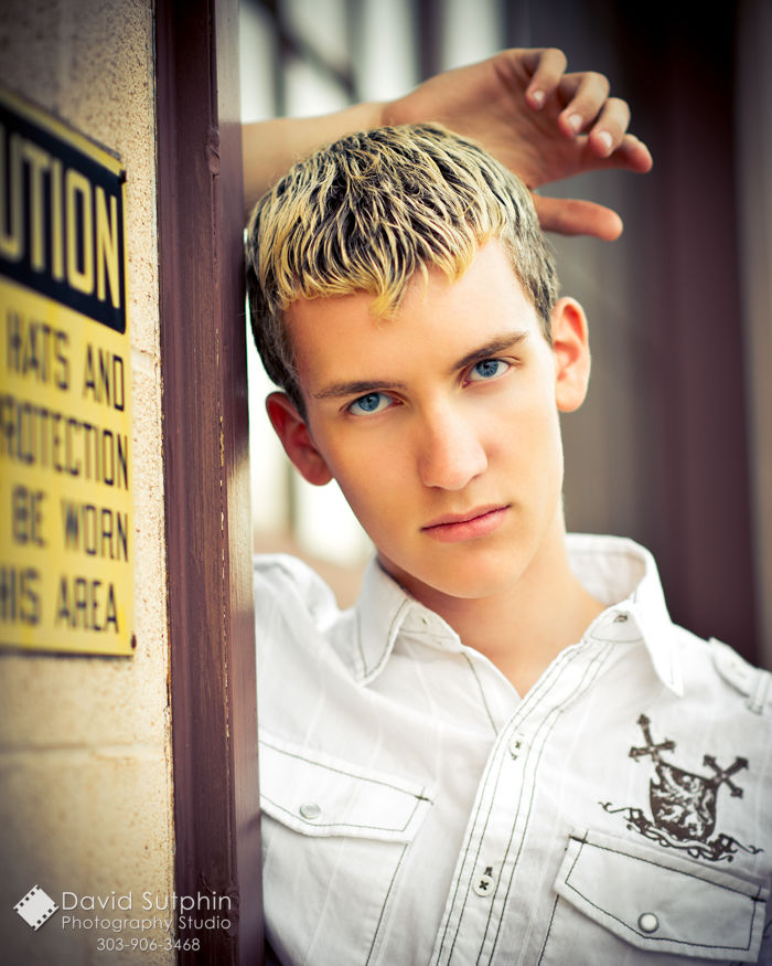 Mitch senior portraits Denver