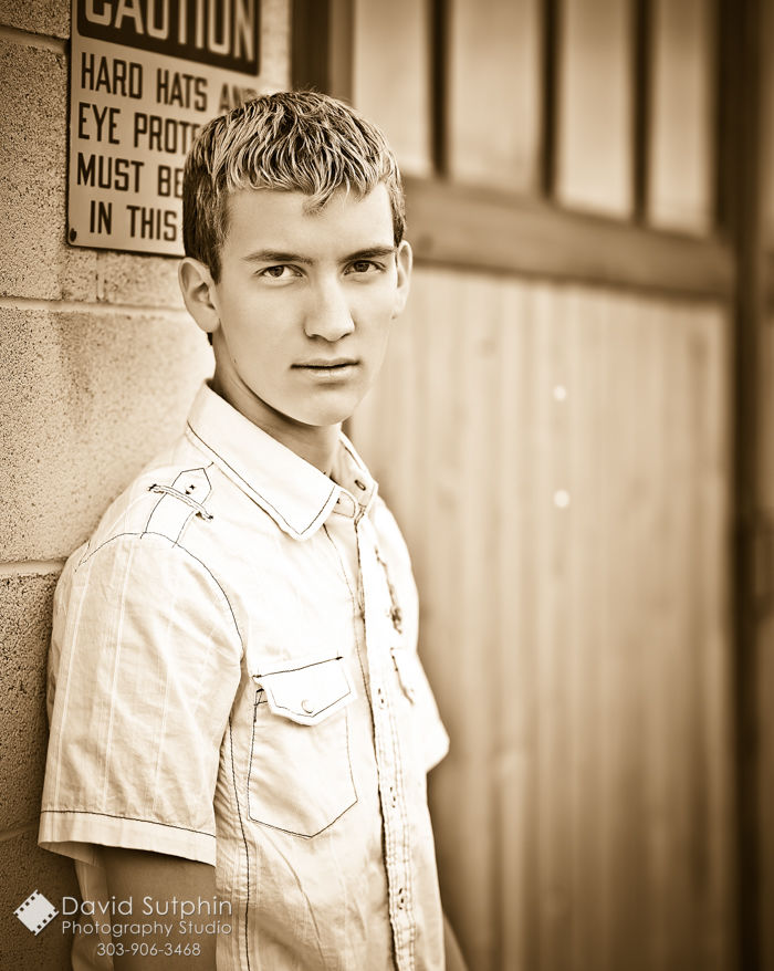 Mitch senior portraits Denver